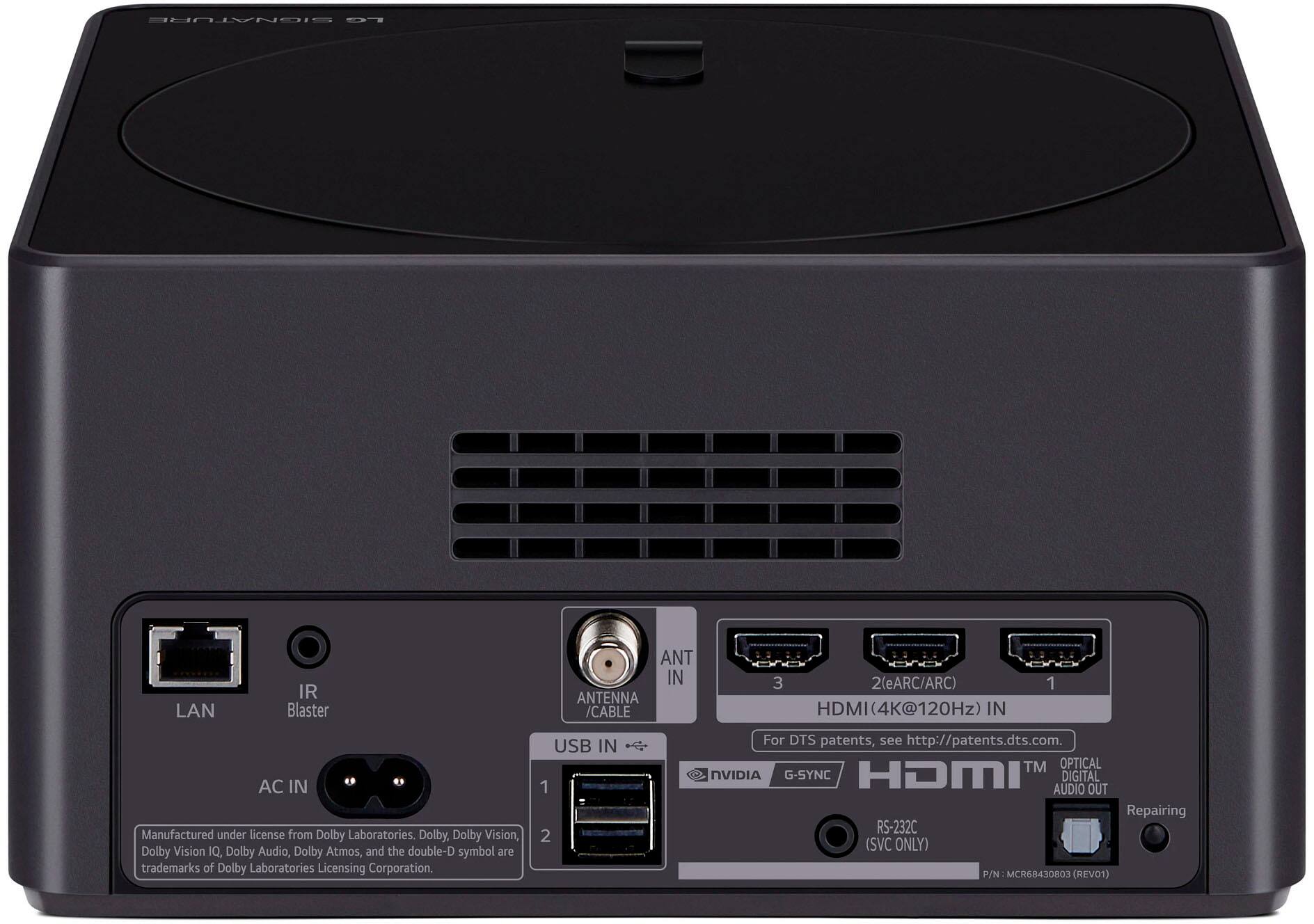 Alt View 15. LG - SIGNATURE 97" Class M3 Series OLED evo 4K UHD Smart webOS TV with Wireless Connectivity - Light Satin Silver.