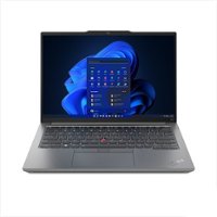 Lenovo - ThinkPad E14 Gen 5 14"  Laptop- AMD Ryzen 5 with 16GB Memory- 256GB SSD - Gray - Front_Zoom