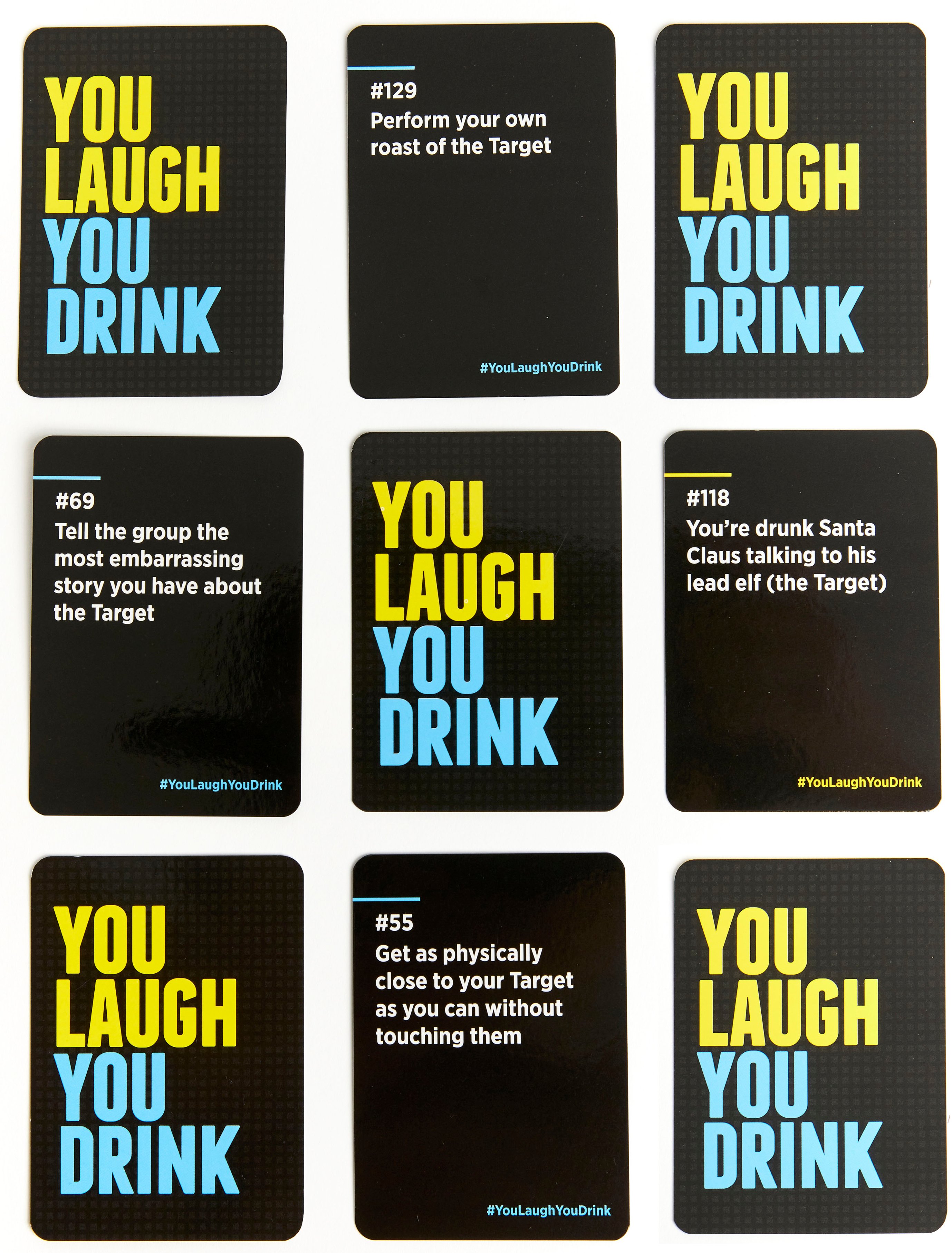 Left View: DSS Games - You Laugh You Drink - Black