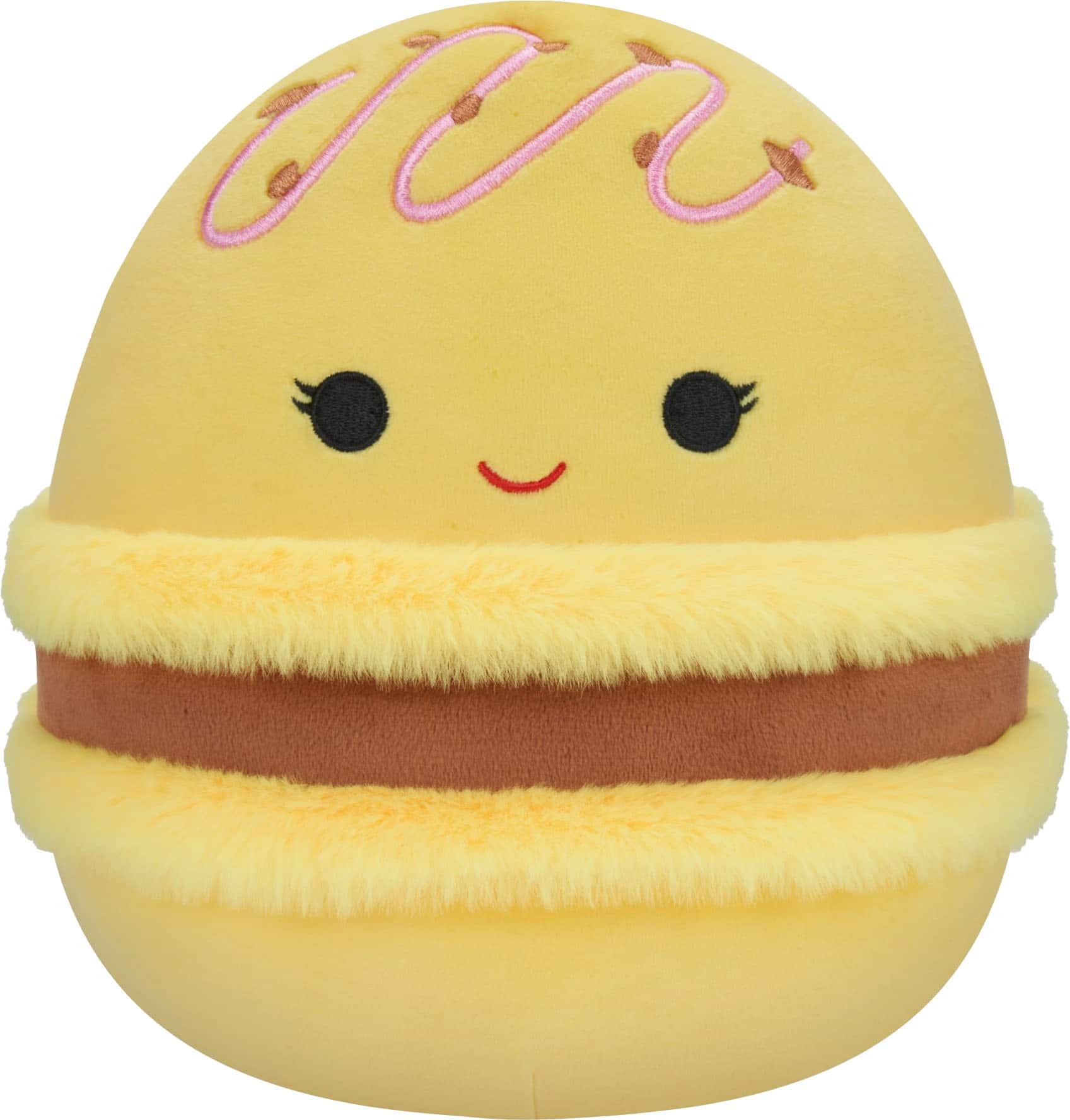 Jazwares - Squishmallows - Lemon & Chocolate Macaroon - Visconti - 16" Plush - Front_Zoom