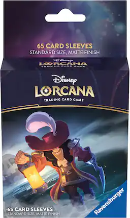 Front. Disney - Lorcana: Card Sleeve Pack (Captain Hook).