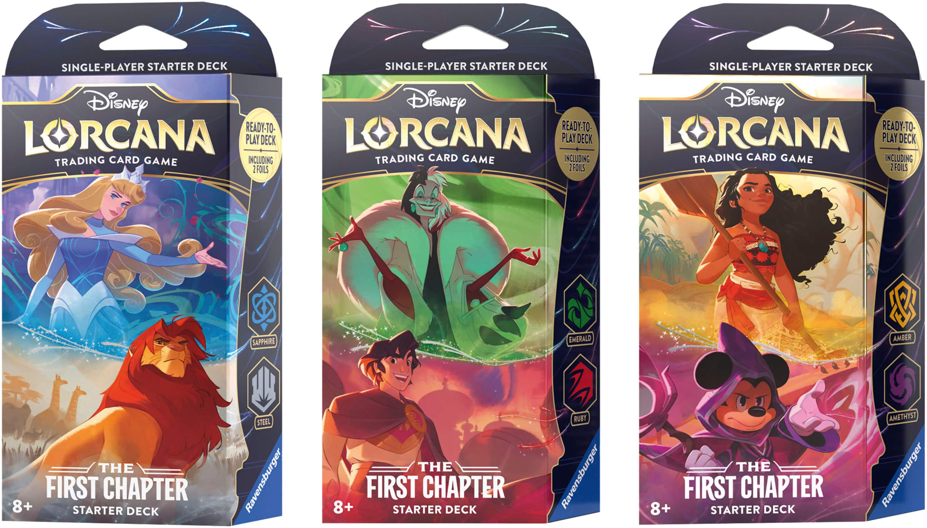 Disney Lorcana Starter Decks Styles May Vary 11098189 - Best Buy