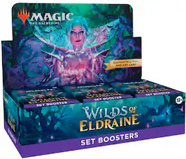 Wizards of The Coast - Magic: The Gathering Wilds of Eldraine Set Booster Box (30 Packs)