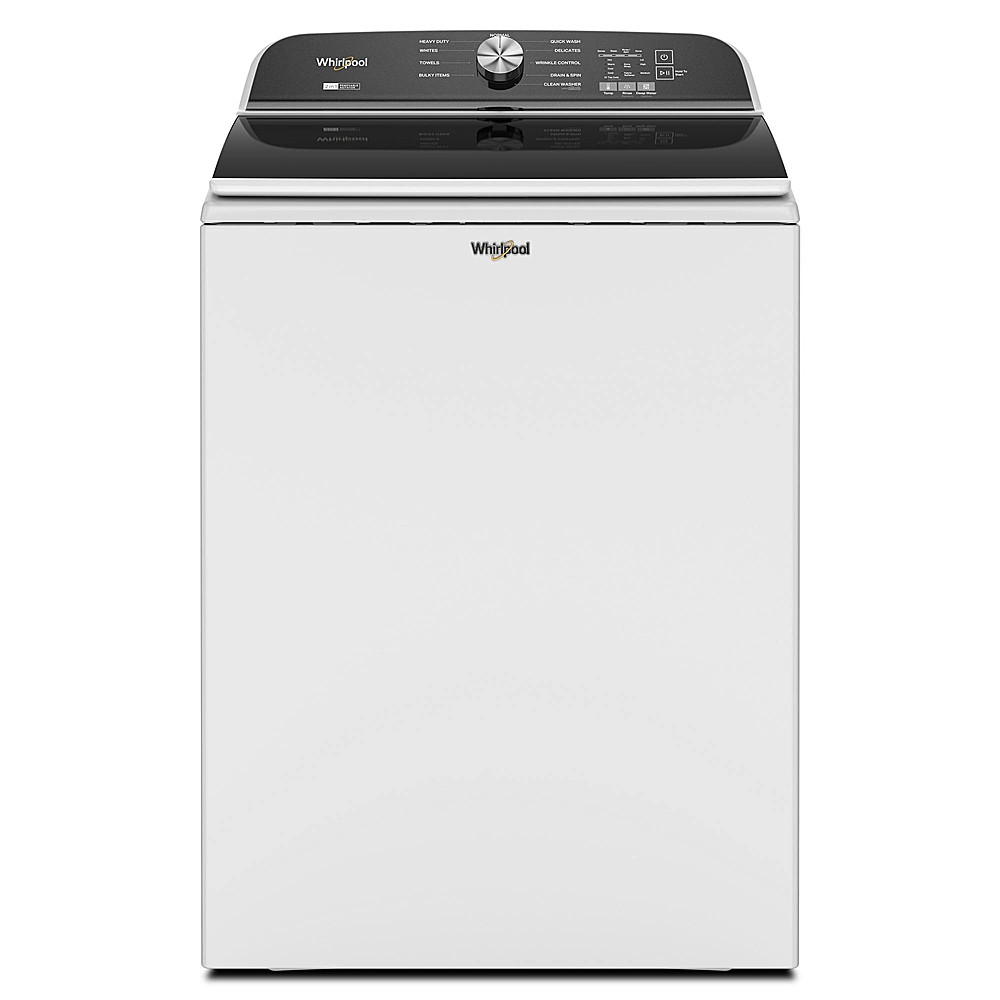 Photo 1 of Whirlpool 5.3 Cu. Ft. High Efficiency Top Load Washer with 2 in 1 Removable Agitator