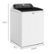 Alt View 1. Whirlpool - 5.3 Cu. Ft. High Efficiency Top Load Washer with 2 in 1 Removable Agitator - White.