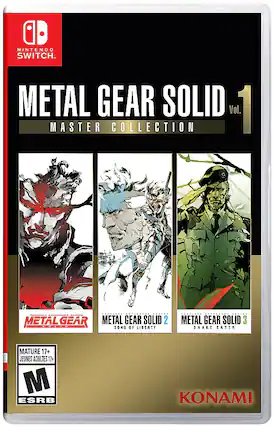 Front. Konami - Metal Gear Solid: Master Collection Vol.1. - M (Mature 17+)