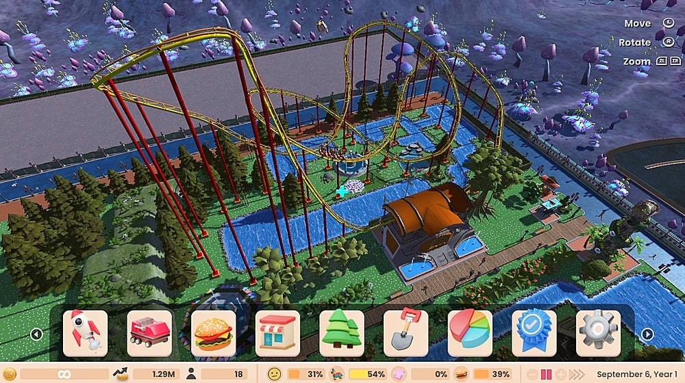 Roller Coaster Tycoon Deluxe Trailer 