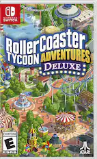 Front. Atari - Rollercoater Tycoon Adventures.