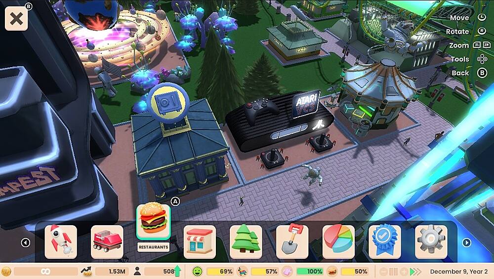 RollerCoaster Tycoon Adventures Deluxe adds hours of more content including  80 new rides and attractions. What's your favorite IRL theme…