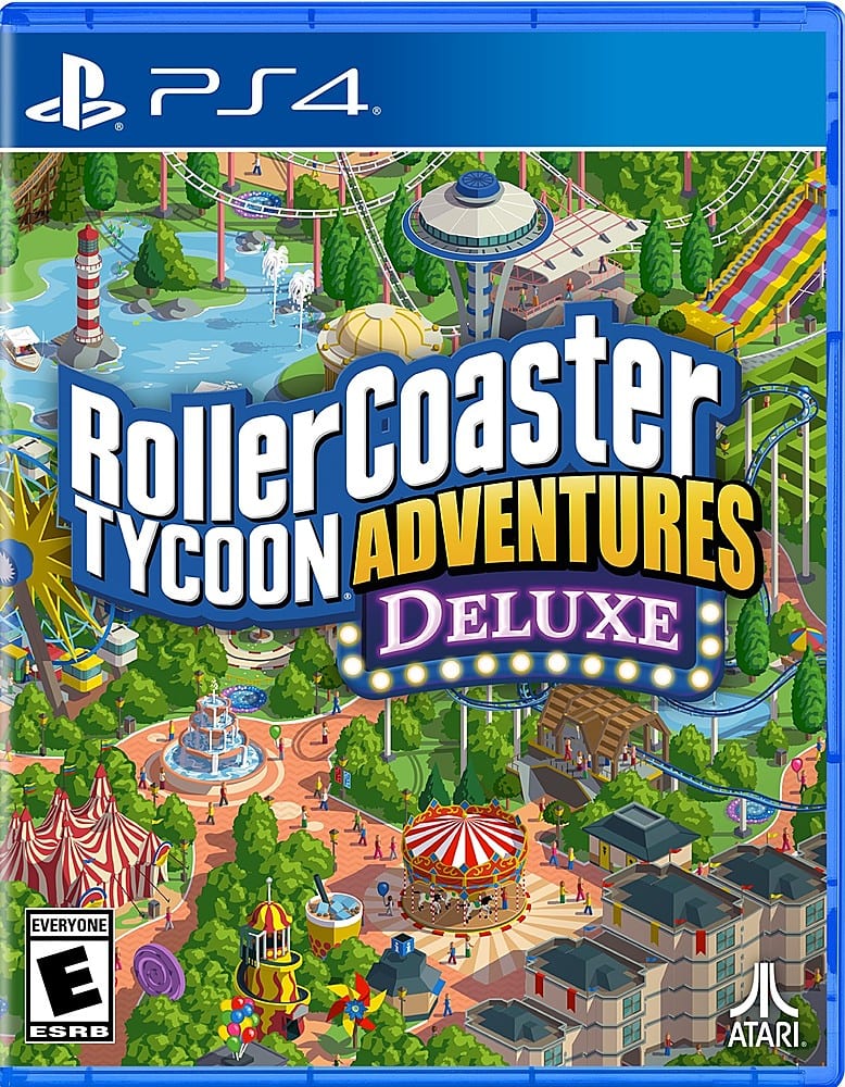 Rollercoater Tycoon Adventures Deluxe Edition - PlayStation 4 - Front_Zoom
