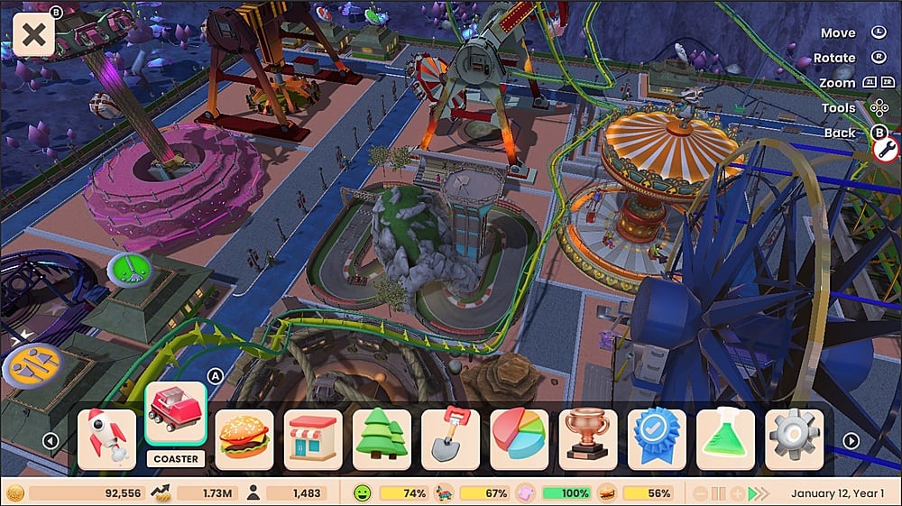 First look at- RollerCoaster Tycoon Adventures Deluxe on Xbox : r/rct