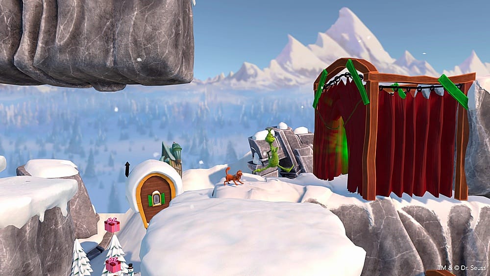 Left View: The Grinch Christmas Adventures - PlayStation 4