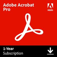Adobe - Acrobat Pro PDF Software - Mac OS, Windows [Digital] - Front_Zoom
