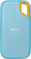 SANDISK - Extreme Portable 2TB External USB-C NVMe SSD - Sky Blue - Front_Zoom