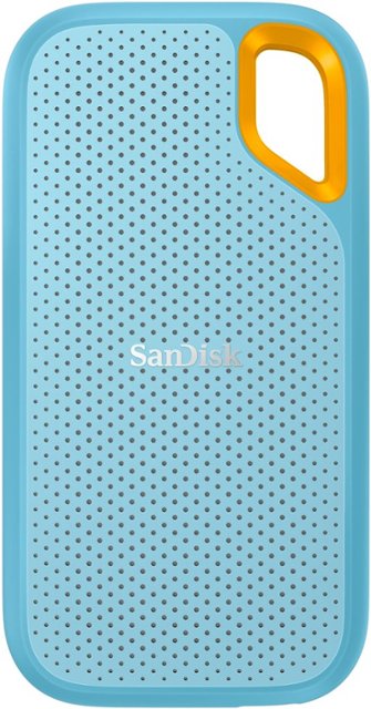 SanDisk Extreme Portable 2TB External USB-C NVMe SSD Sky Blue