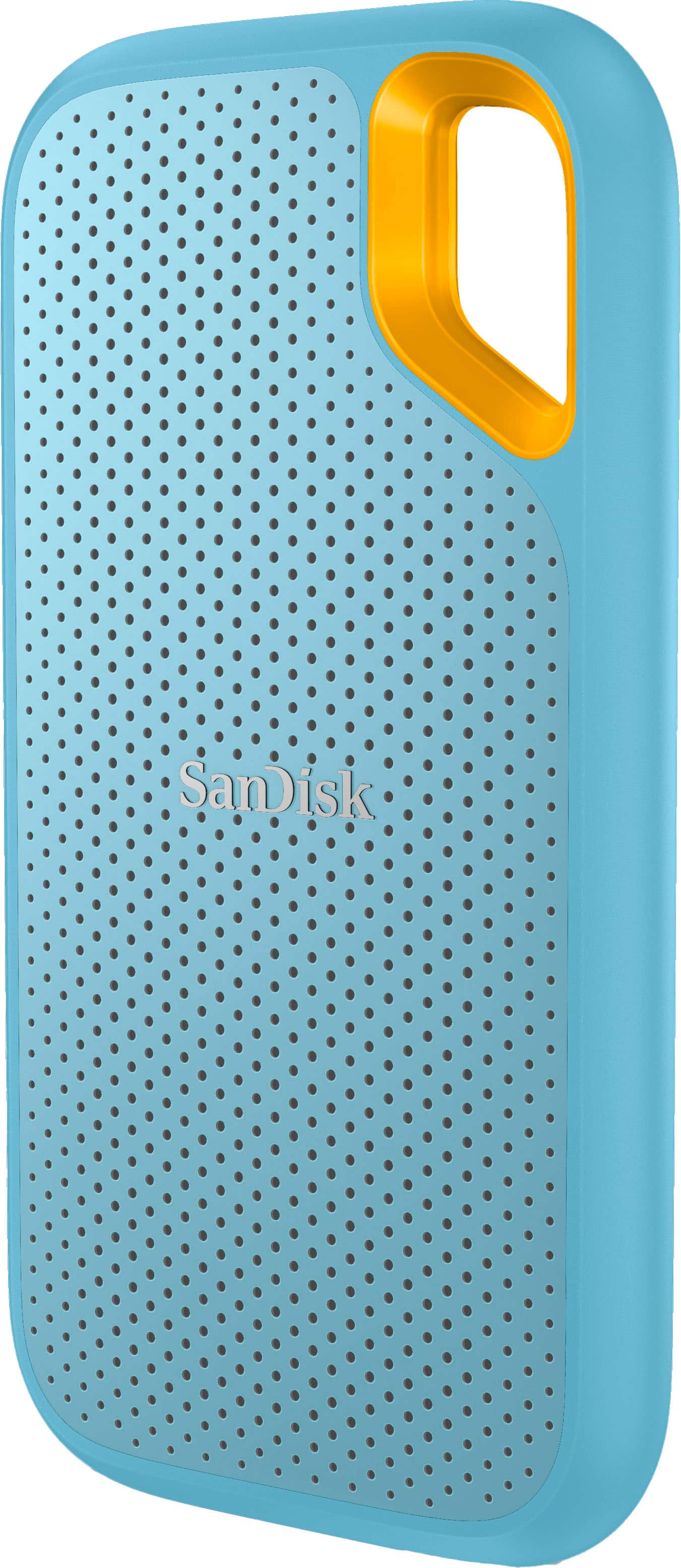 Alt View 13. SanDisk - Extreme Portable 2TB External USB-C NVMe SSD - Sky Blue.