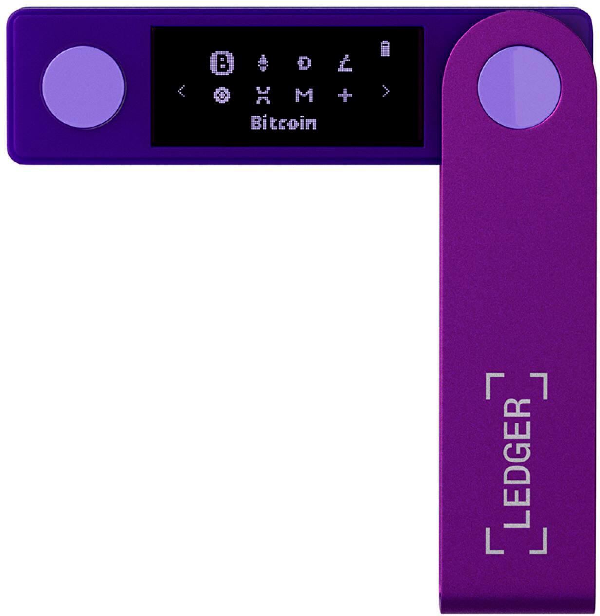 Alt View 11. Ledger - Nano X Crypto Hardware Wallet - Amethyst Purple.