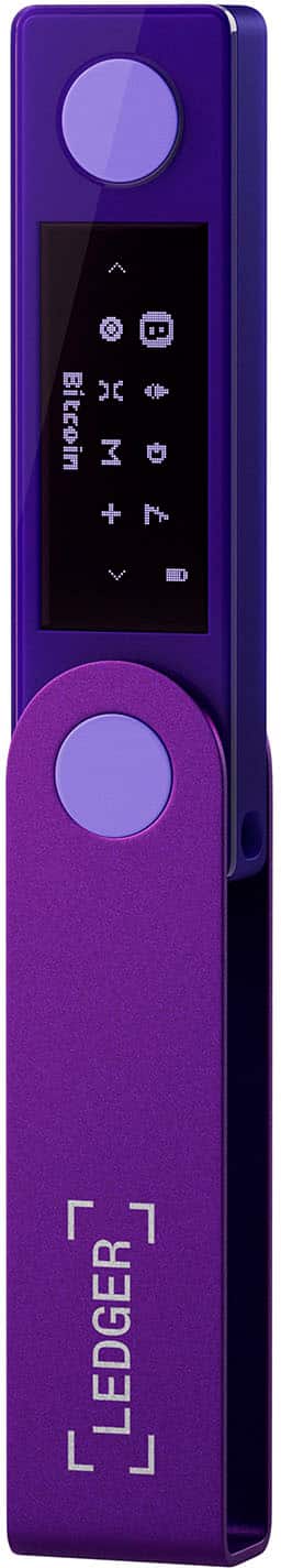 Alt View 13. Ledger - Nano X Crypto Hardware Wallet - Amethyst Purple.