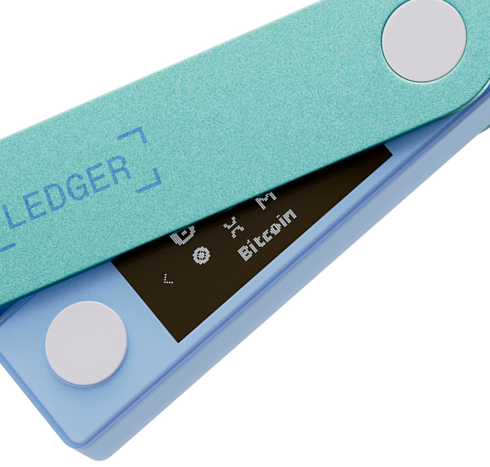 Ledger Nano X Crypto Hardware Wallet Bluetooth Pastel Green NX Pastel Green  - Best Buy