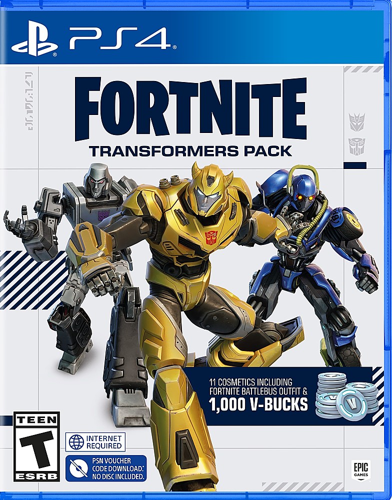 Immunitet Opfylde glas Fortnite Transformers Pack PlayStation 4 - Best Buy