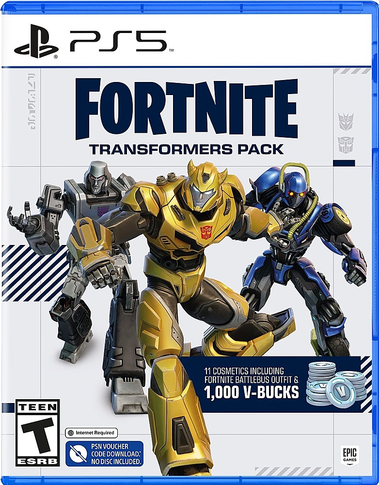 Fortnite Transformers Pack PlayStation 5 - Best Buy
