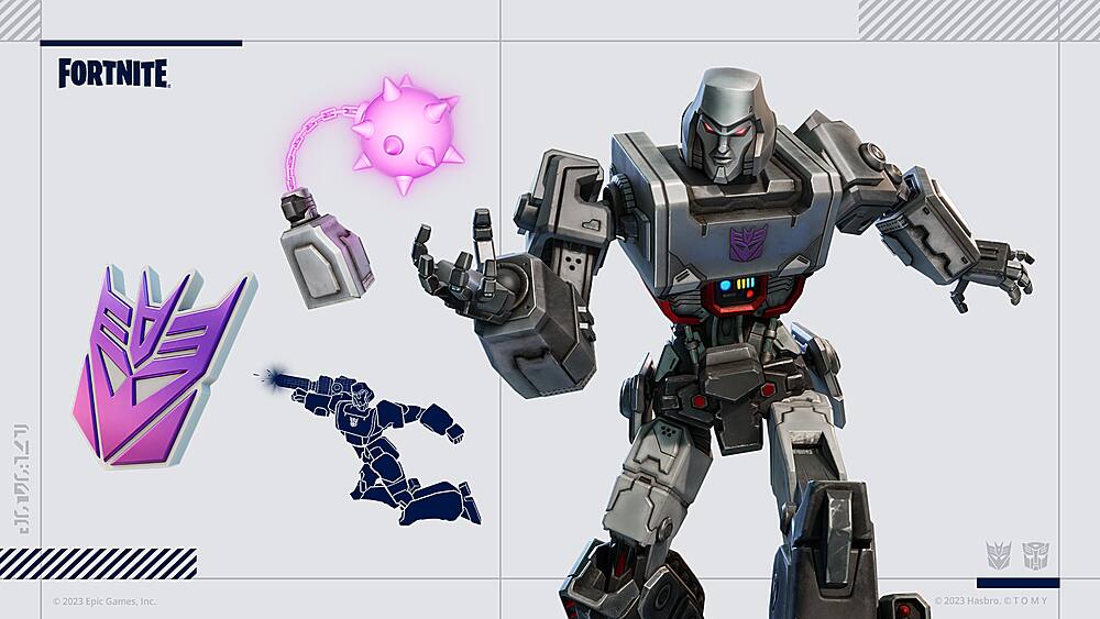 Back. Epic Games - Fortnite - Transformers Pack.