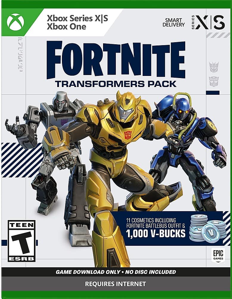 Fortnite Transformers Pack Xbox Series X, Xbox Series S, Xbox One - Best Buy