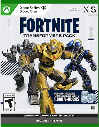 Front. Epic Games - Fortnite - Transformers Pack. - T (Teen 13+)