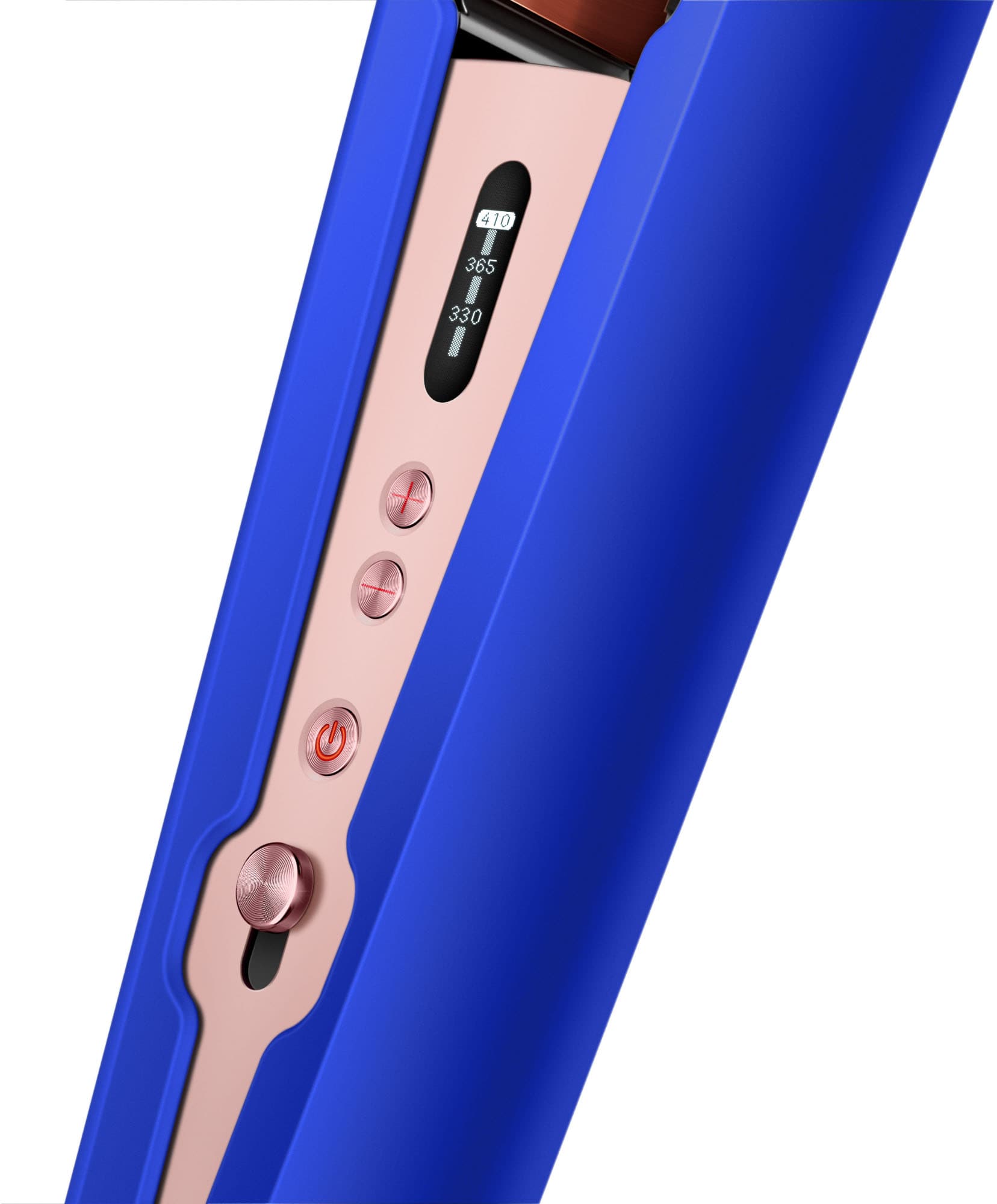 Alt View 17. Dyson - Corrale Hair Straightener - Ultra blue/Blush pink.