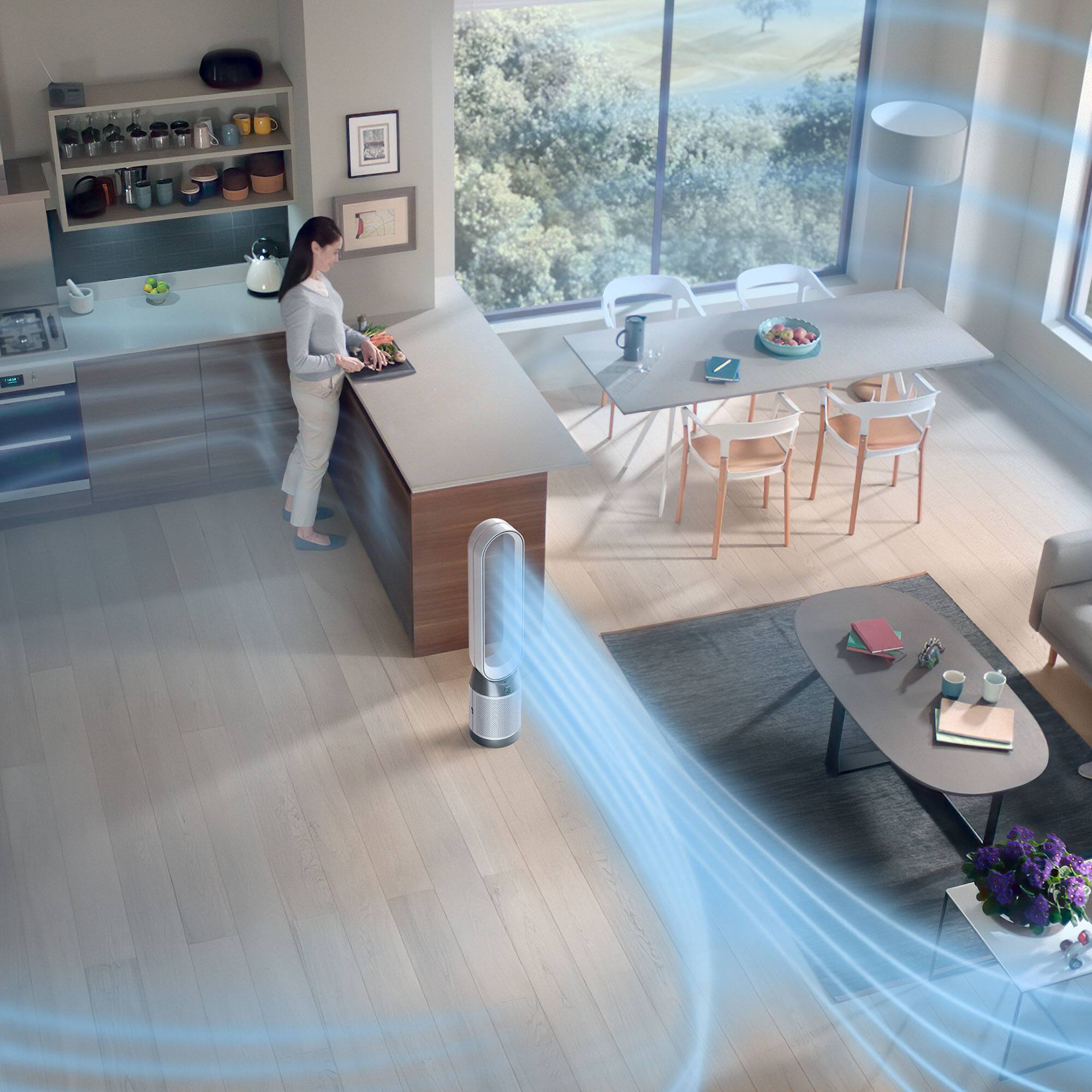 Alt View 13. Dyson - Cool Gen1 TP10 Purifier - White.