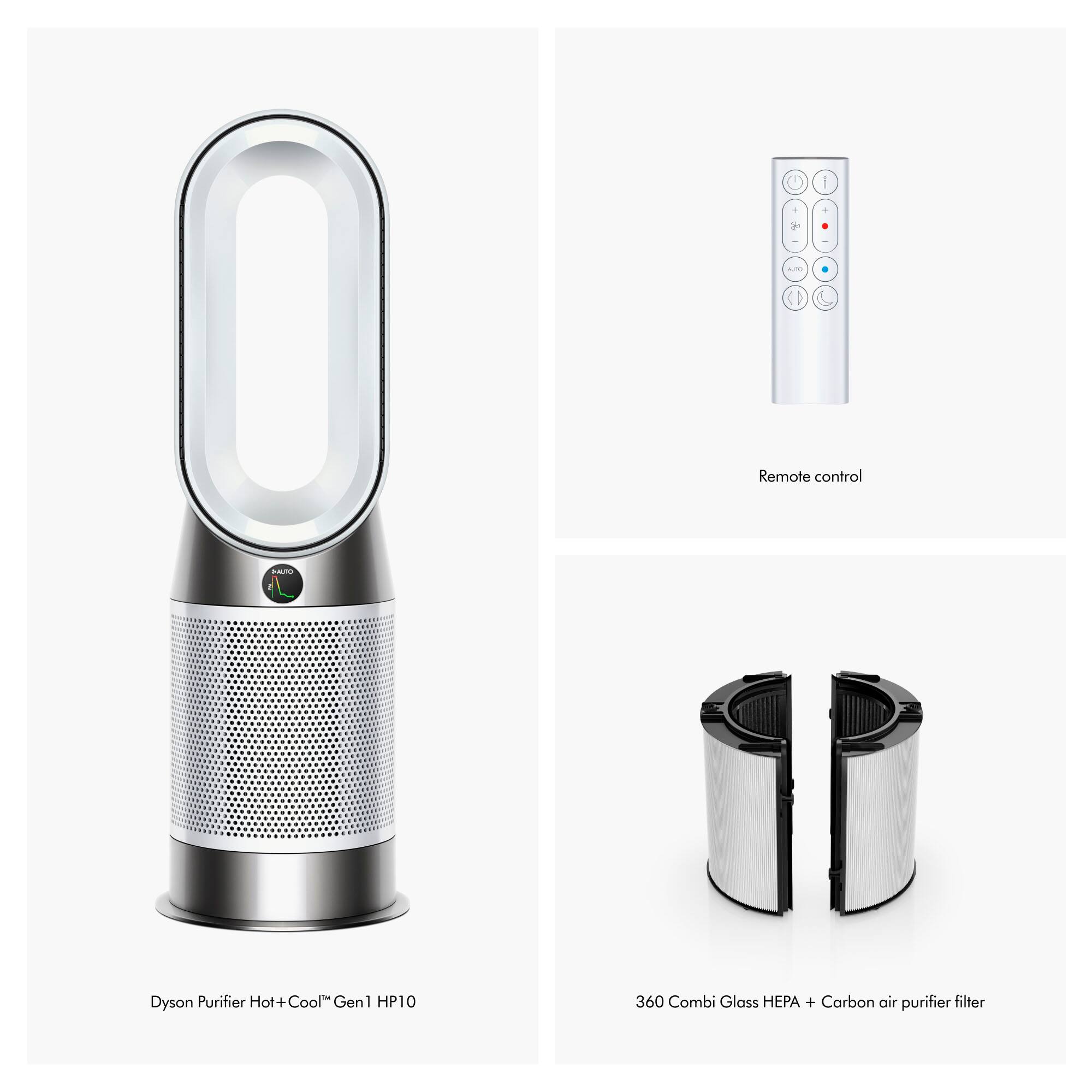 Dyson Hot+Cool Gen1 HP10 Purifier White 664610-01 - Best Buy 