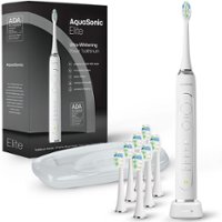 AquaSonic - Elite Series Electric Toothbrush - White - Angle_Zoom