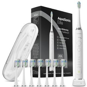 AquaSonic - Elite Series Electric Toothbrush - White