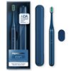 AquaSonic - Icon ADA-Accepted Rechargeable Toothbrush | Magnetic Holder & Slim Travel Case - Navy