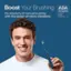 Boost Your Brushing ADA Accepted the simplicity of manual brushing with the power of micro-vibrations American Dental Association