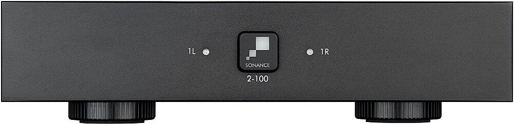 Left. Sonance - PATIO4.1 W/ 2-100 AMP - Patio Series 4.1-Ch. Outdoor Speaker System with 2-Ch. Amplifier (Each) - Brown/Black.