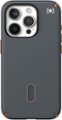 Front Zoom. Speck - Presidio2 Pro ClickLock Case with Magsafe for Apple iPhone 15 Pro - Charcoal/Cool Bronze.