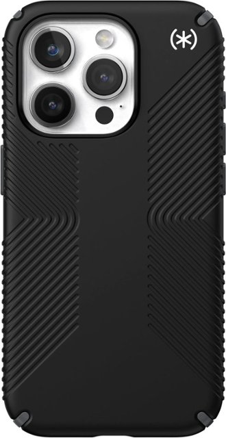 Speck Presidio2 Grip Case for iPhone 12/iPhone 12 Pro, Black
