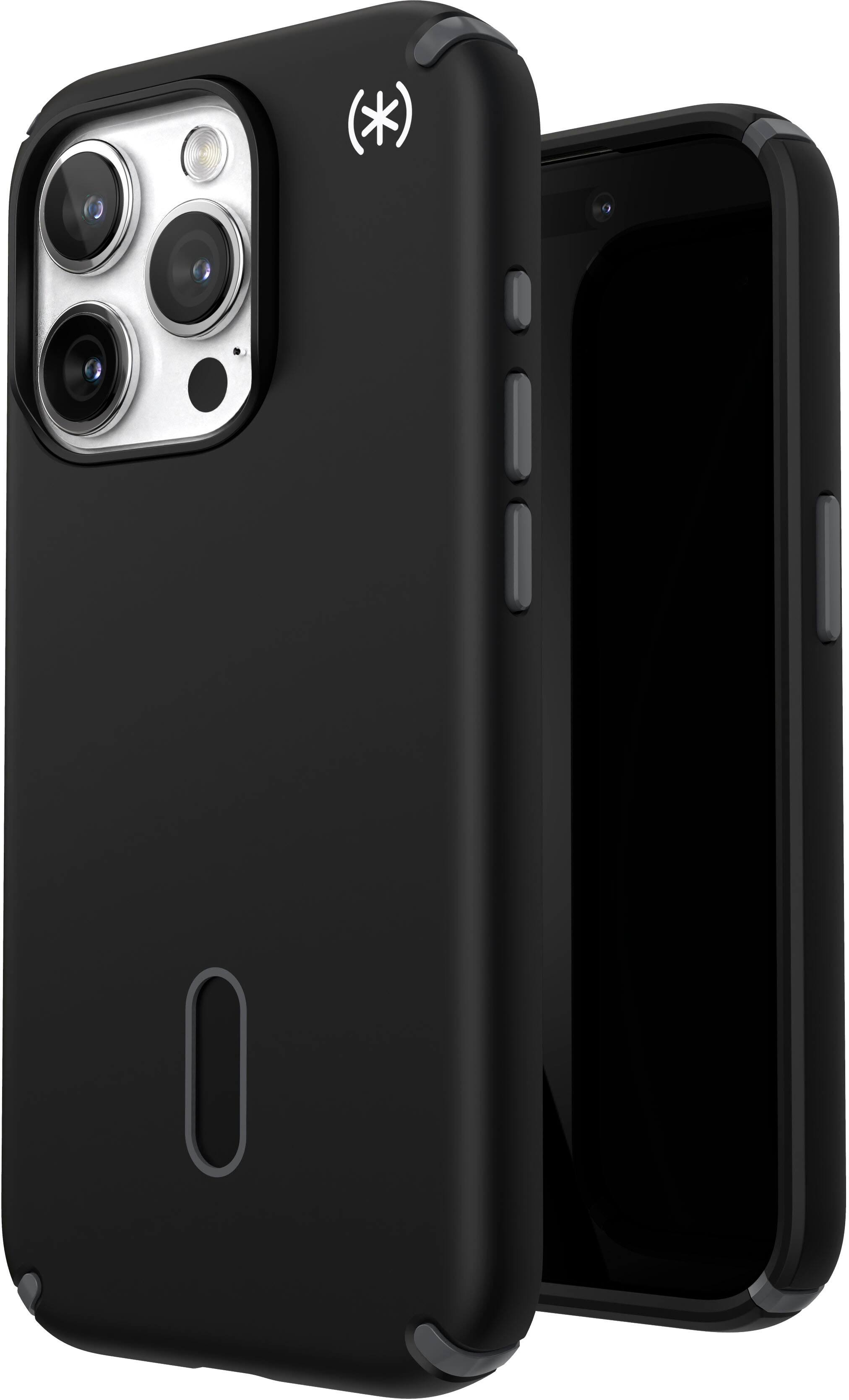 Alt View 1. Speck - Presidio2 Pro ClickLock Case with Magsafe for Apple iPhone 15 Pro - Black.