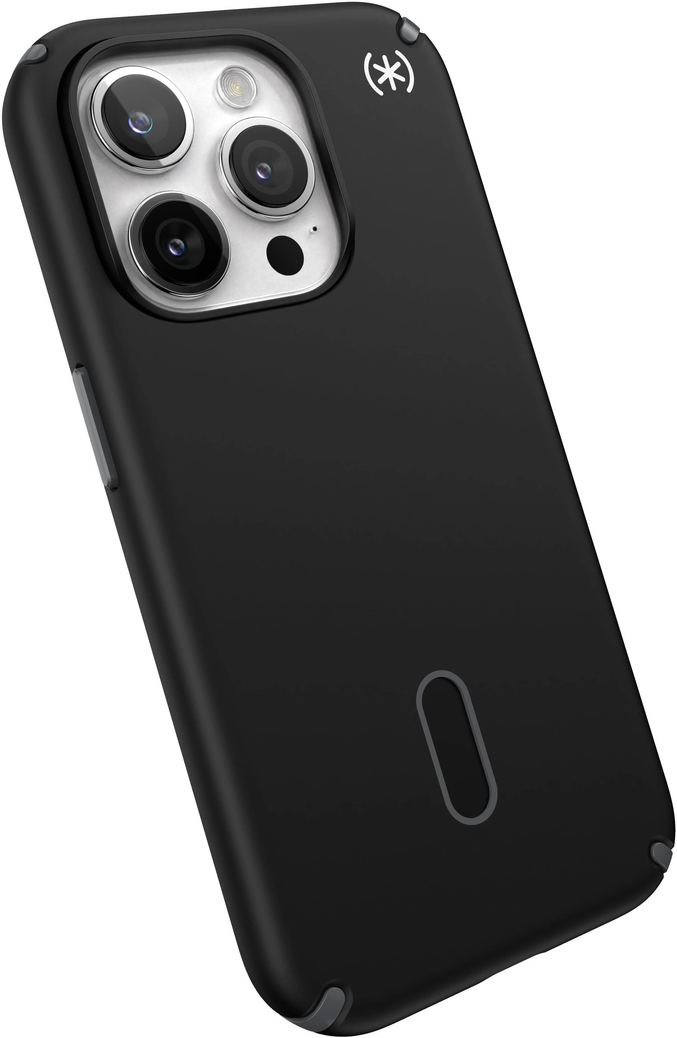 Alt View 2. Speck - Presidio2 Pro ClickLock Case with Magsafe for Apple iPhone 15 Pro - Black.
