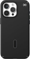 Speck - Presidio2 Pro ClickLock Case with MagSafe for Apple iPhone 15 Pro Max - Black - Front_Zoom