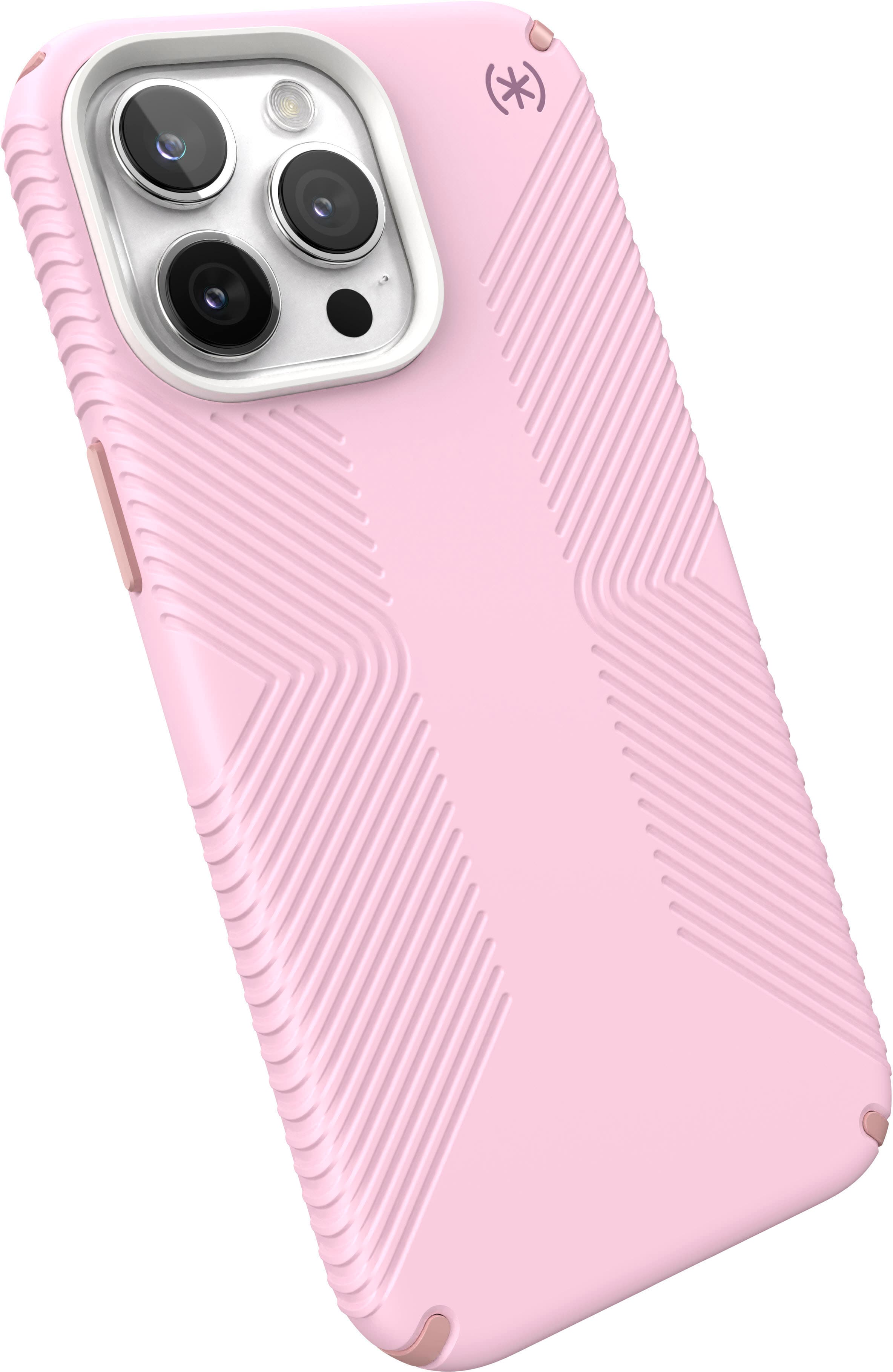 Alt View 2. Speck - Presidio2 Grip Case with MagSafe for Apple iPhone 15 Pro Max - Soft Lilac.