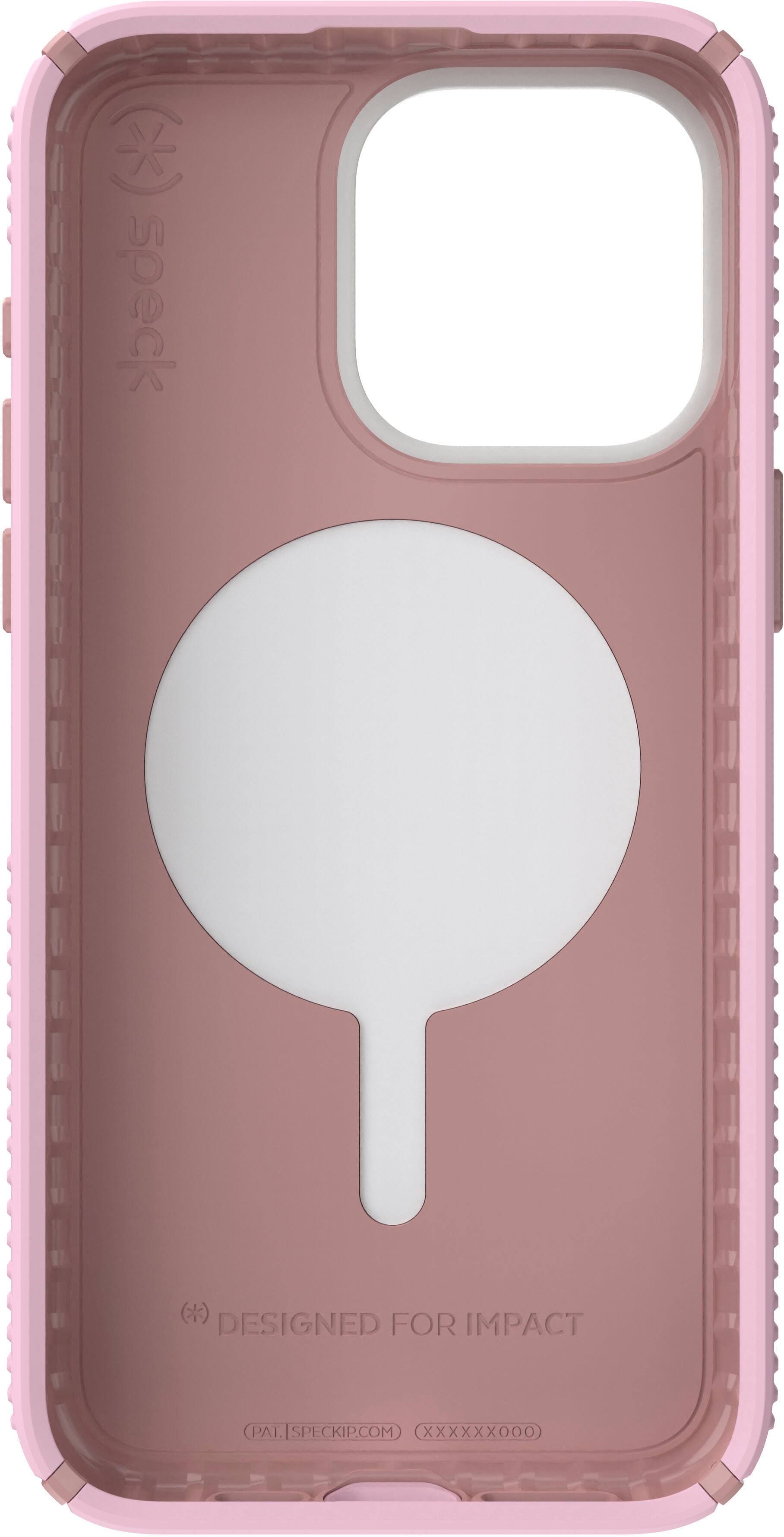 Alt View 3. Speck - Presidio2 Grip Case with MagSafe for Apple iPhone 15 Pro Max - Soft Lilac.