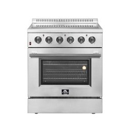 Forno Appliances - Galiano Alta Qualita 4.32 Cu. Ft. Freestanding Electric Range with True Convection Oven - Front_Zoom