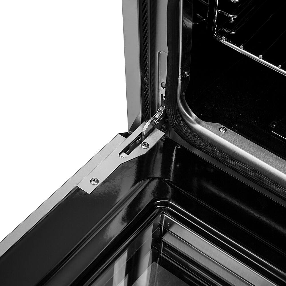 Alt View 16. Forno Appliances - Galiano Alta Qualita 4.32 Cu. Ft. Freestanding Electric Range with True Convection Oven - Stainless Steel.