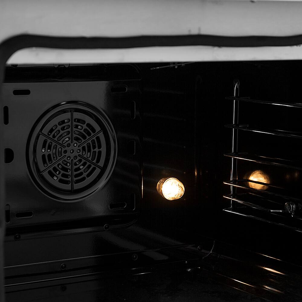 Alt View 19. Forno Appliances - Galiano Alta Qualita 4.32 Cu. Ft. Freestanding Electric Range with True Convection Oven - Stainless Steel.