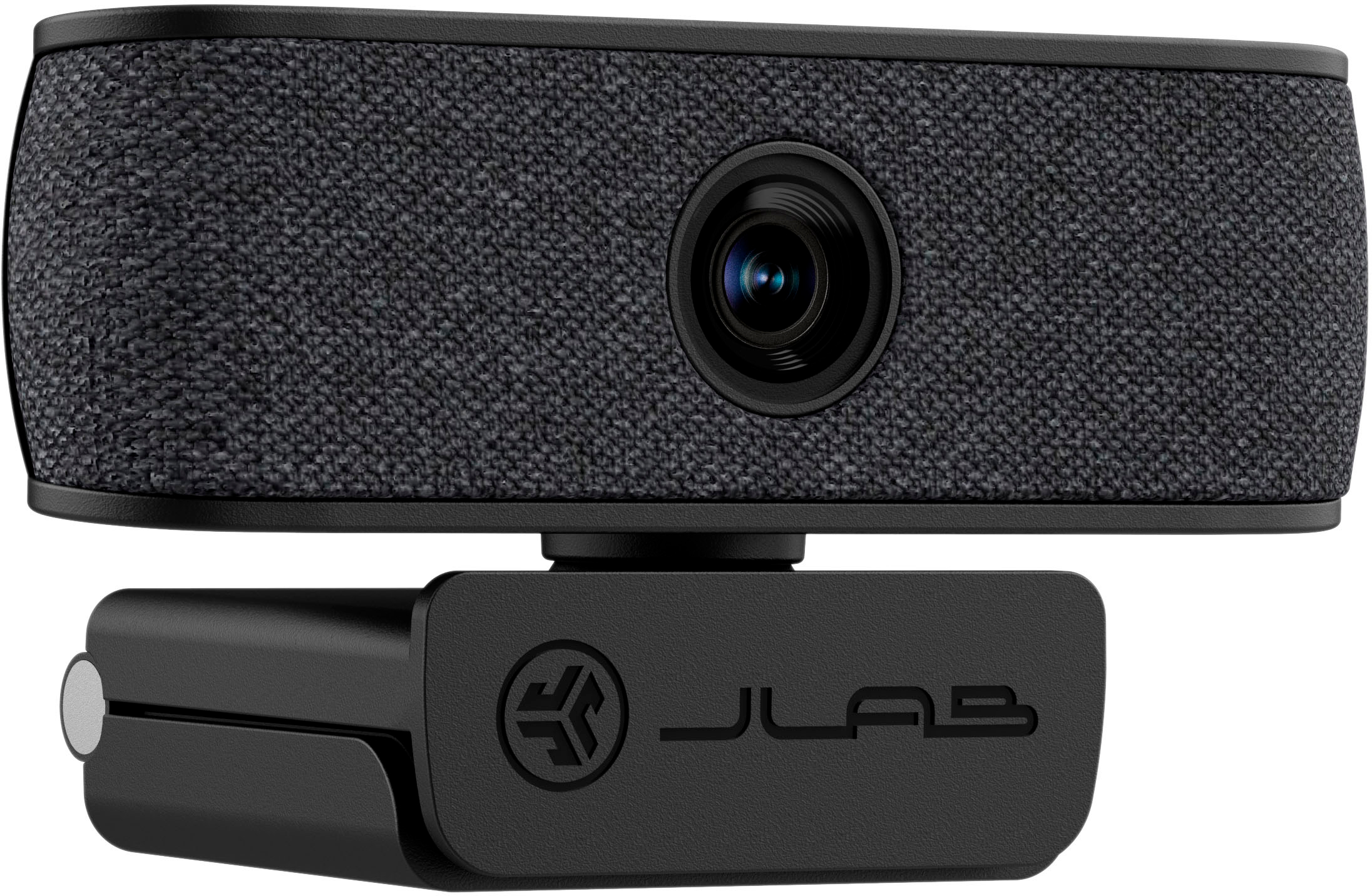 Angle View: JLab - JBuds Cam Webcam - Black