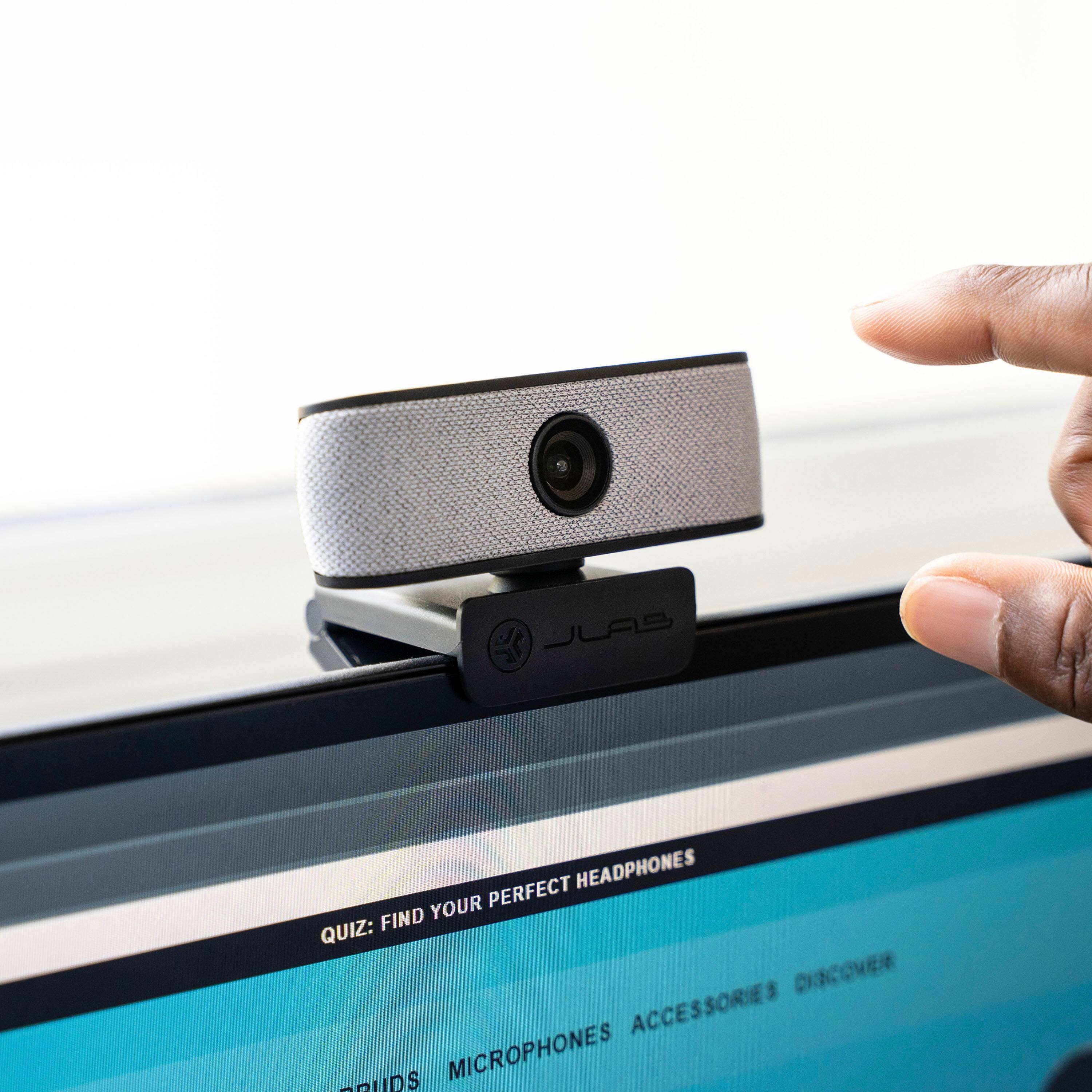 Alt View 17. JLab - JBuds Cam Webcam - Black.