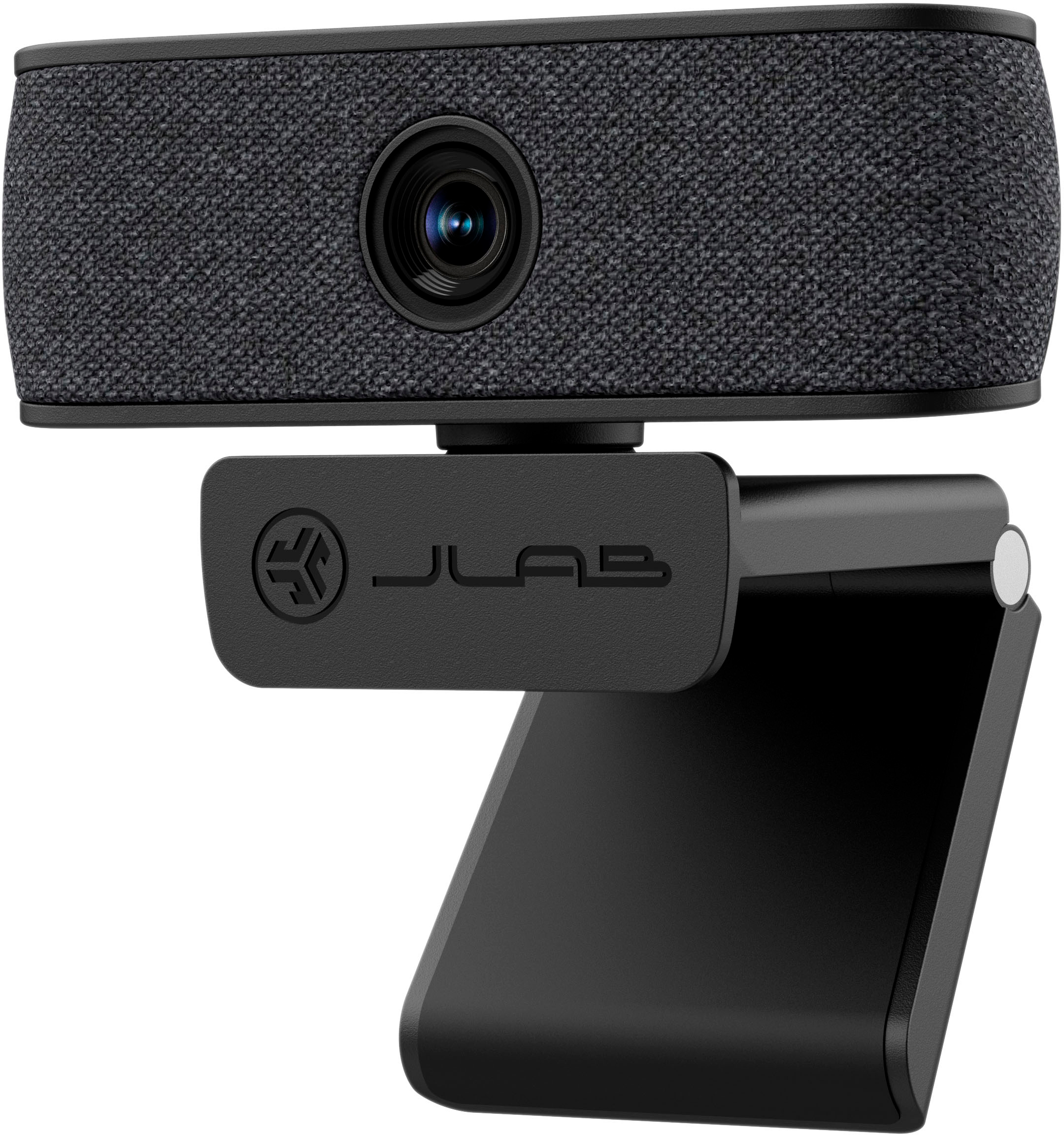 Left View: JLab - JBuds Cam Webcam - Black