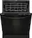 Alt View 1. Frigidaire - 24" Top Control Built-In Plastic Tub Dishwasher with MaxDry 52 dBA - Black.